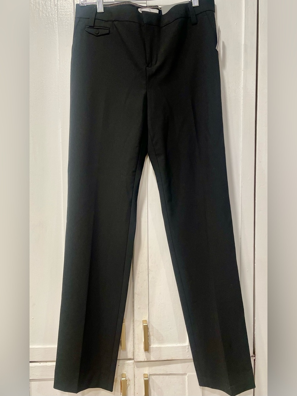 GAP Boy Fit NWT Black Dress Pants Stretch Size 4